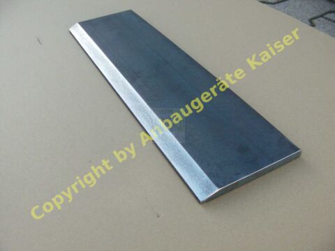 Schürfleiste, Messerstahl 500HB, Querschnitt 150x16mm