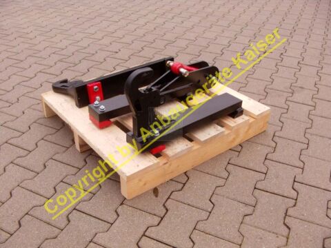 Adapter von FEM2 + FEM3 Gabelträger auf 3-Punkt, Kat. 2 + Kat. 3