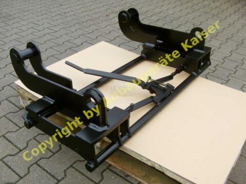 Adapter von Terex, SKL, Schaeff, Schäff, Zeppelin Radlader auf Anbaugeräte mit Euroaufnahme