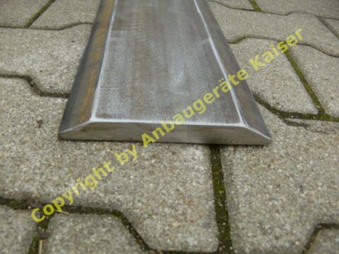 Schürfleiste Messerstahl Wendemesser 400 HB Querschnitt 152x16mm bis 240cm