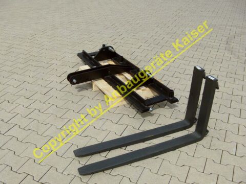 Palettengabel, Ballengabel für Heckhydraulik 3-Punktaufnahme, 2000kg Traglast