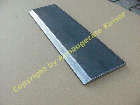 Schürfleiste, Messerstahl 500HB, Querschnitt 150x16mm