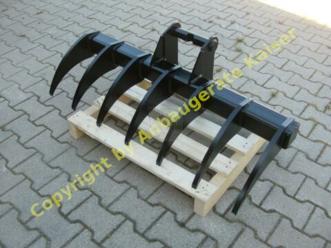 Roderechen Wurzelrechen 120cm für Bagger MS01 MS03 Symlock
