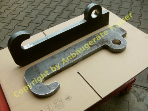 Koppelhaken, Anbaukonsolen für Ahlmann Radlader