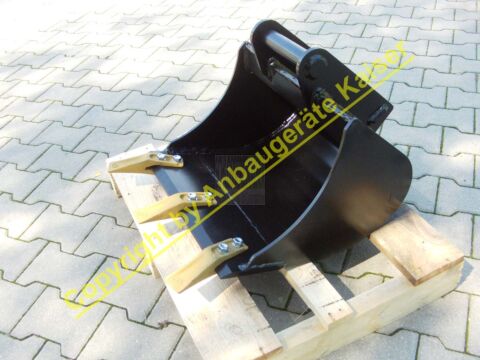 Baggerlöffel, Baggerschaufel, Tieflöffel MS01, Breite wählbar
