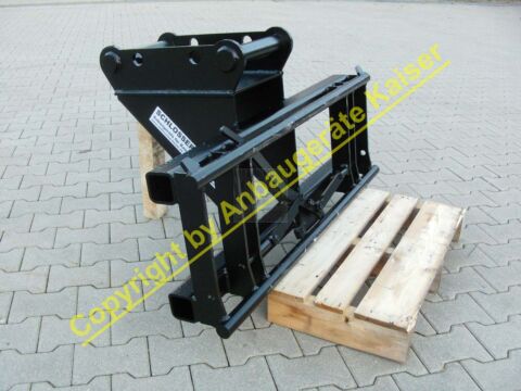 Adapter von Lehnhoff Bagger MS01, MS03, MS08 auf Anbaugeräte mit Euroaufnahme