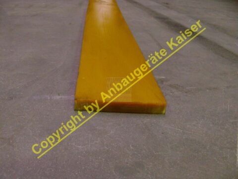 PUR Schürfleiste für Schneeräumschild sehr verschleißfest 150x20mm bis 300cm